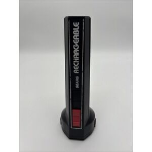 Vintage Sears Rechargeable, Flashlight. Tested,‎ And Working Plug To Charge